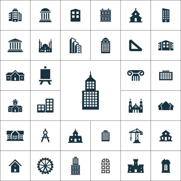 架构图标通用集图片下载