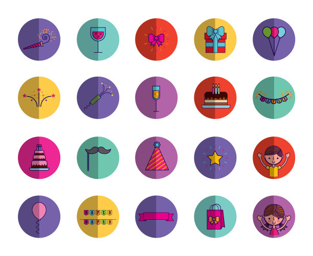 设置生日庆祝图标图片下载