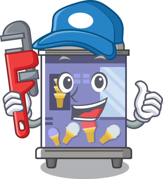 水管工冰淇淋贩卖机的一个角色图片下载