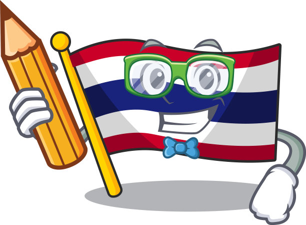 学生旗泰国孤立与性格图片下载