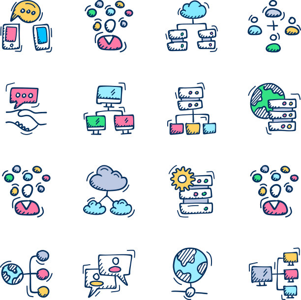 通信网络和网络托管图片下载