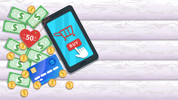 在线购物与移动应用平板智能手机图片下载