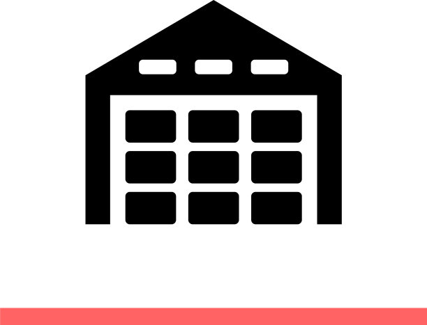 web或移动应用程序的仓库图标图片下载