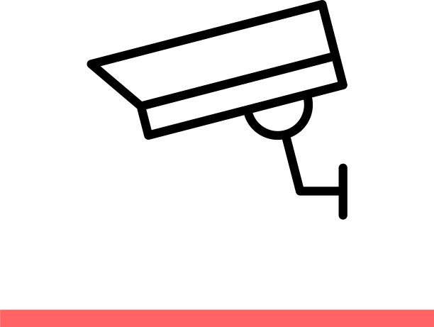 网络或移动应用程序的安全摄像头图标图片下载