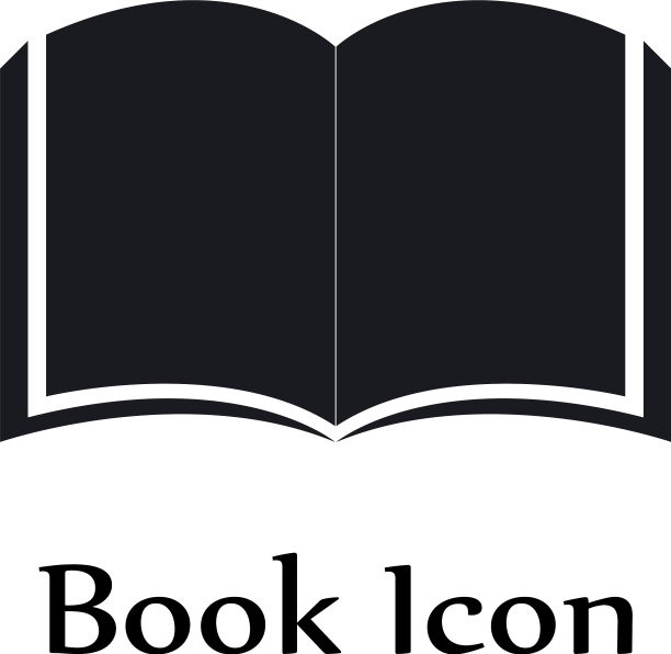 读书标志和符号模板图片下载