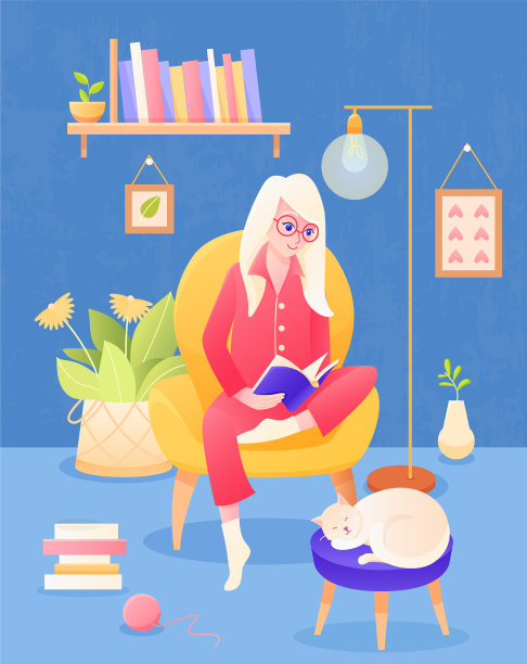 书的概念，女孩读书图片下载