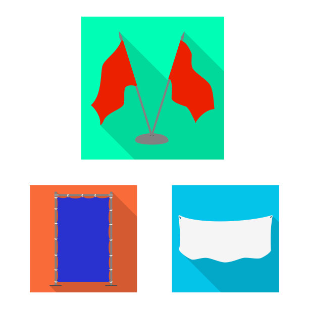 孤立的对象织物和白色标志图片下载