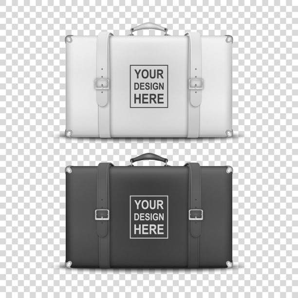 3d现实复古皮革白色和黑色图片下载