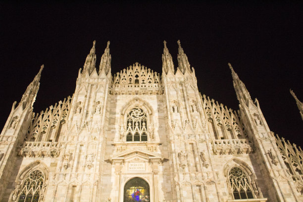 意大利米兰大教堂风光图片下载