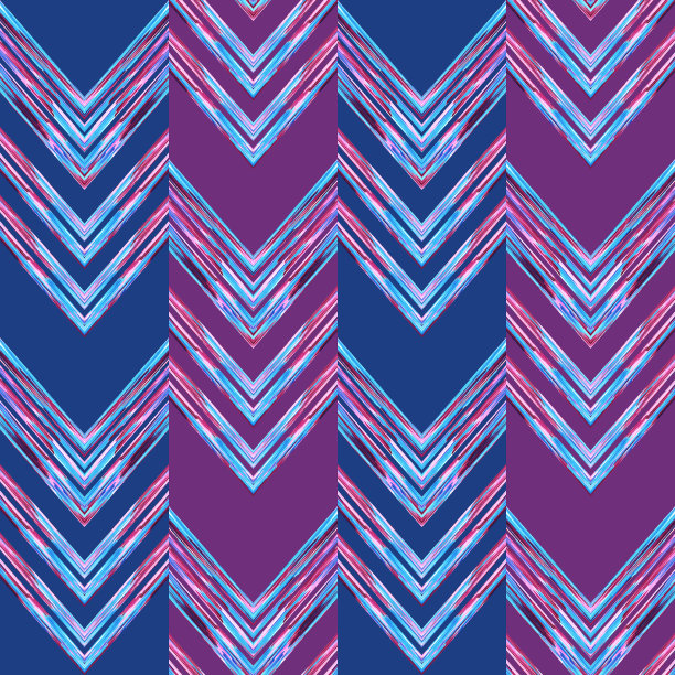 无缝模式。抽象，几何，极简主义，异国情调，亚洲趋势。图片下载