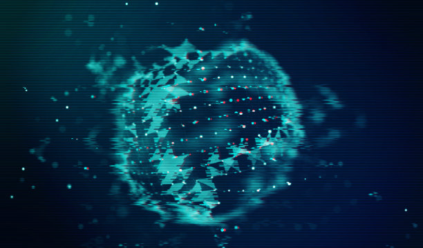 未来故障背景。摘要像Vhs故障那样的像素噪声故障。壁纸图案设计。屏幕误差的效果。抽象的背景。医学背景。宇宙抽象结构图片下载