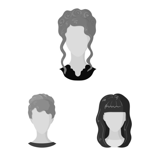 设计字符和侧面标志集图片下载