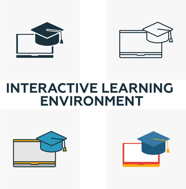 互动学习环境图标集四图片下载
