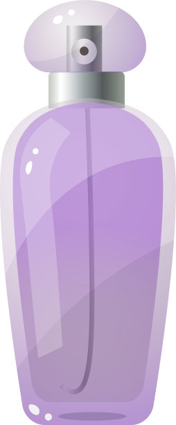 香水紫色瓶子里的图标图片下载