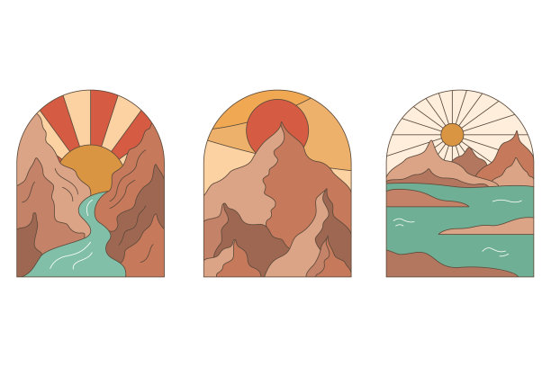 抽象创意景观图片下载