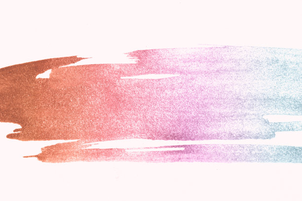 蓝色和粉红色的手绘污渍图片下载