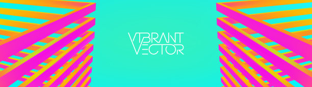 几何色彩背景未来数字紫色概念。抽象梯度数字矢量图片下载