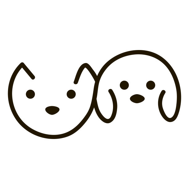 宠物店的兽医标志图片下载