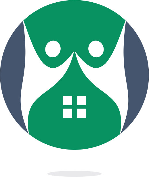 房子和人的标志设计图片下载