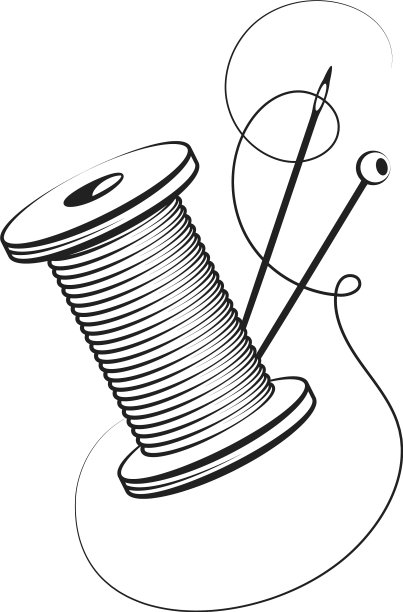 线轴螺纹和针图片下载