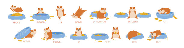 设置仓鼠示范英语介词图片下载