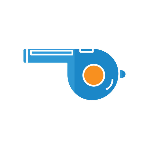 吹口哨图标矢量。适合运动标志。平的图标风格。简单的设计可编辑。设计简单的插图图片下载