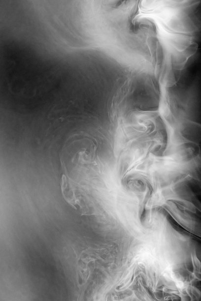 干冰雾或烟雾，从上面图片下载