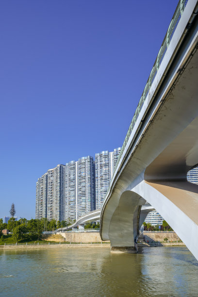 成都五斗子桥，阳光明媚的一天图片下载