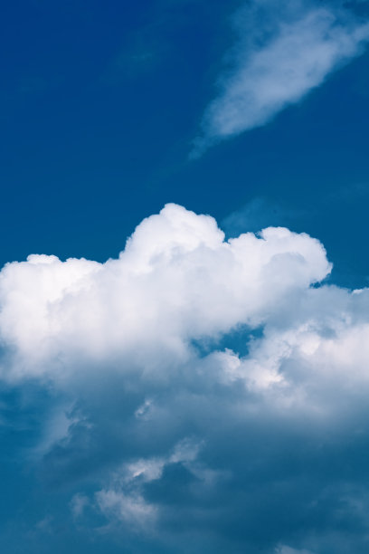 晴朗的天空云彩图片下载