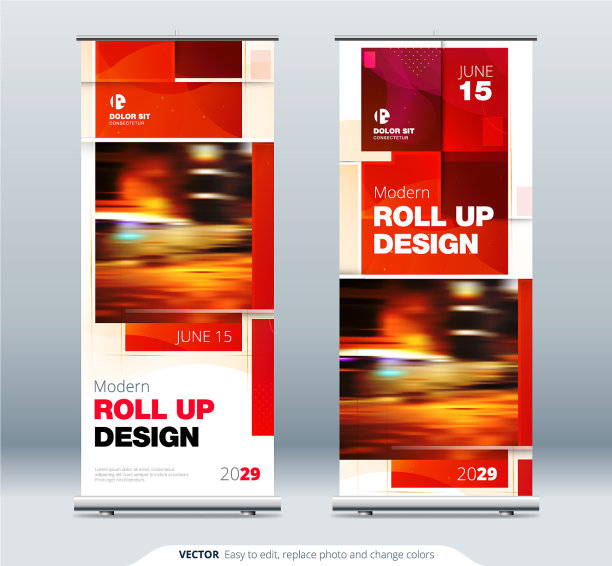 生意卷起来横幅站起来抽象卷起来图片下载