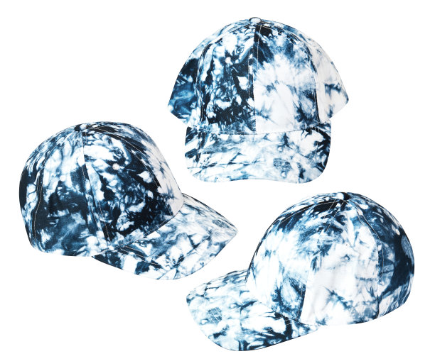 彩色时尚帽孤立在白色图片下载