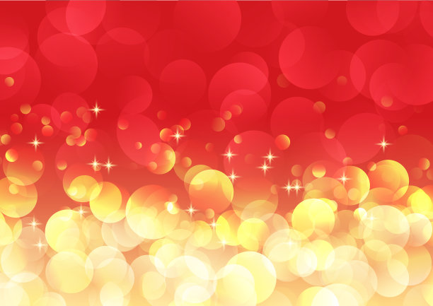 圣诞散景灯背景图片下载