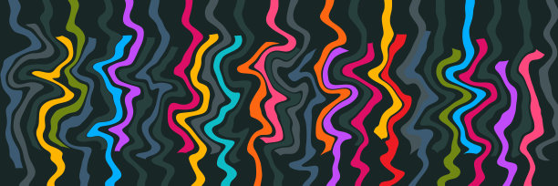 深色的彩色曲线水平背景图片下载