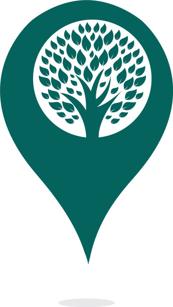 GPS园林标志设计图片下载