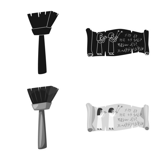 孤立的对象故事和项目符号集图片下载