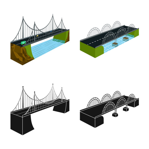 设计连接和设计图标集图片下载