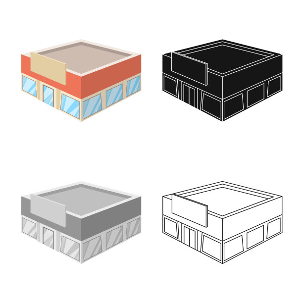 精品和市场标志图片下载