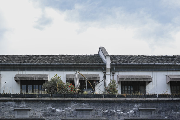 中国杭州的历史建筑图片下载