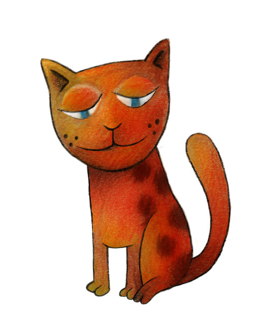 眯着眼睛的猫图片下载