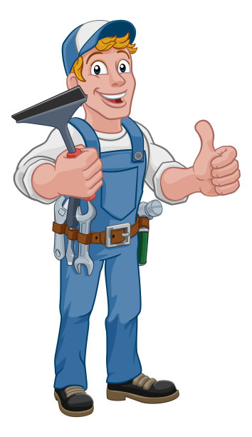 卡通窗清洁刮刀洗车清洁器图片下载