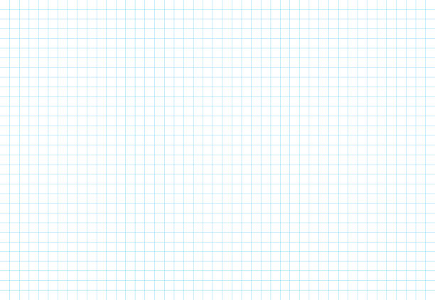 笔记本纸的纹理，干净的平方空白页矢量插图图片下载