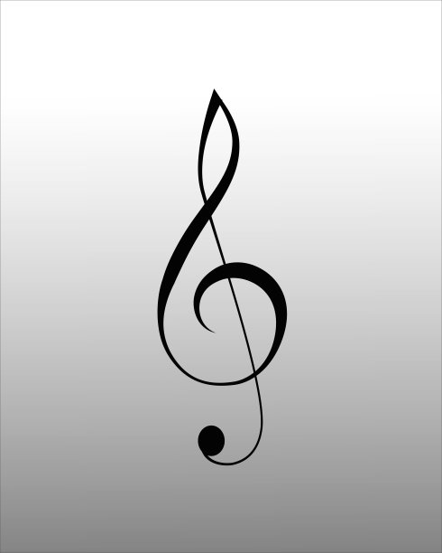 Clef高音音符图片下载