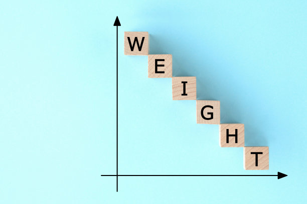 带有“WEIGHT”文字和饮食图片的木块图片下载