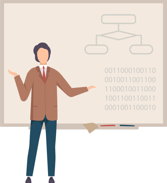 那个人站在黑板旁边教书图片下载