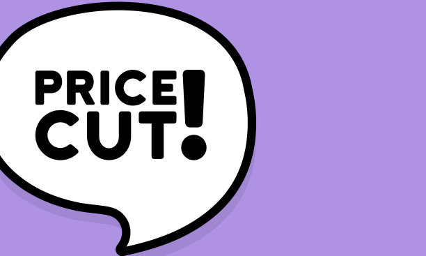 语音泡沫与降价文字。复古漫画风格。波普艺术风格。矢量线图标的业务和广告图片下载