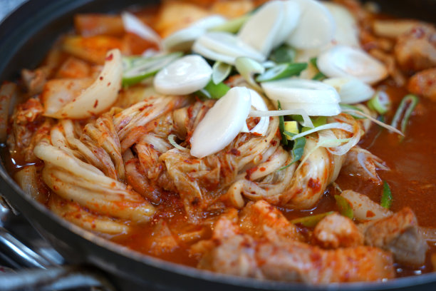 韩国传统食品泡菜Duruchigi照片图片下载