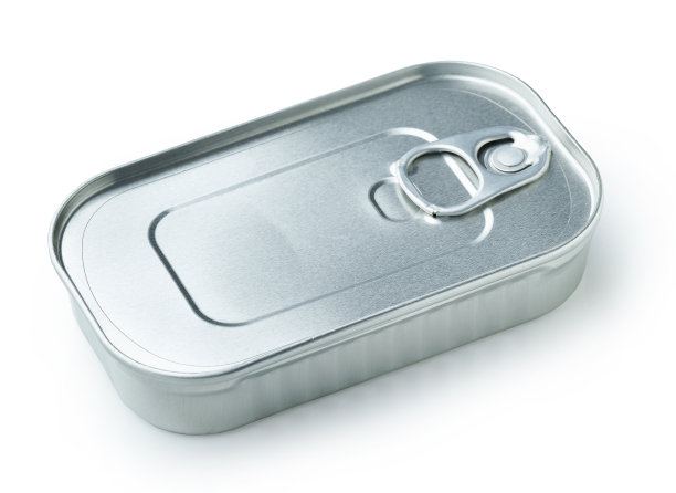 金属可以隔离在白色上图片下载