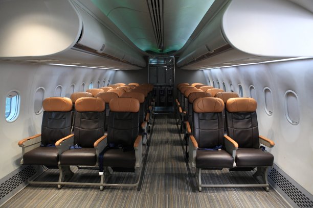 乘坐小飞机旅行的乘客，从飞机内部射击图片下载