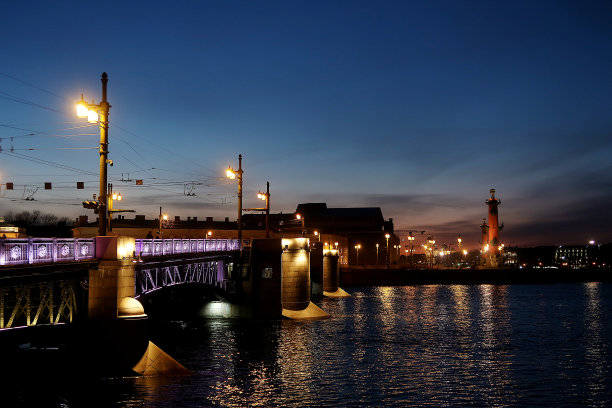 晚上的城市图片下载