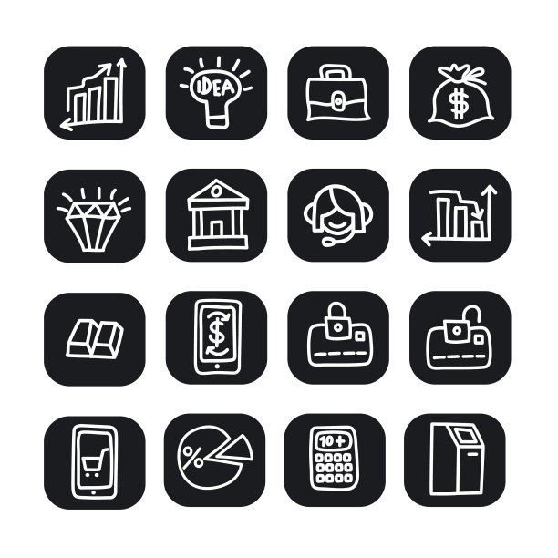 金融的图标图片下载